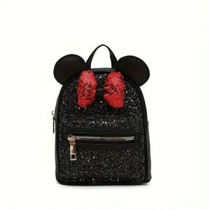 Disney Ears Sequin Minnie Mini Backpack NWT